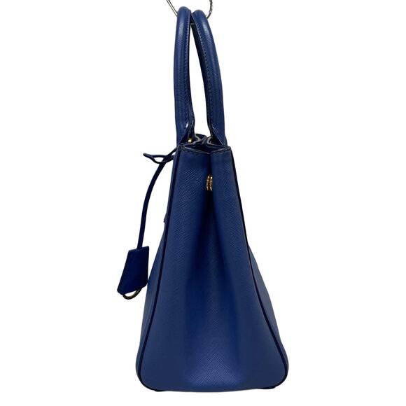 PRADA Triangle Logo Tote Bag BN2608 Saffiano Lux (Leather) - Picture 4 of 16